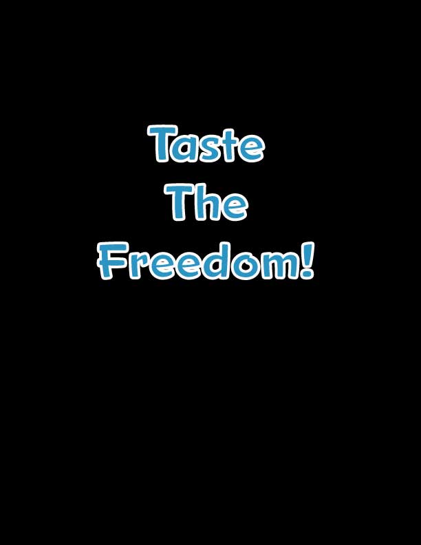 words taste the freedom