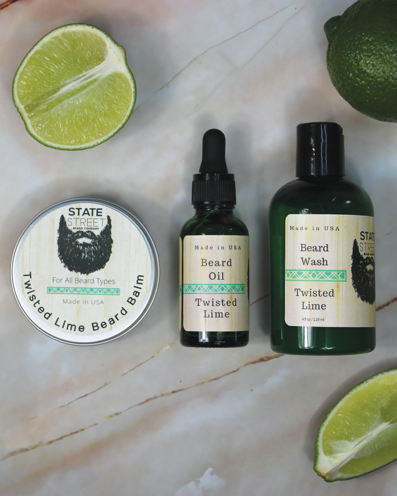 Twisted Lime Balm Oil & Wash Combo