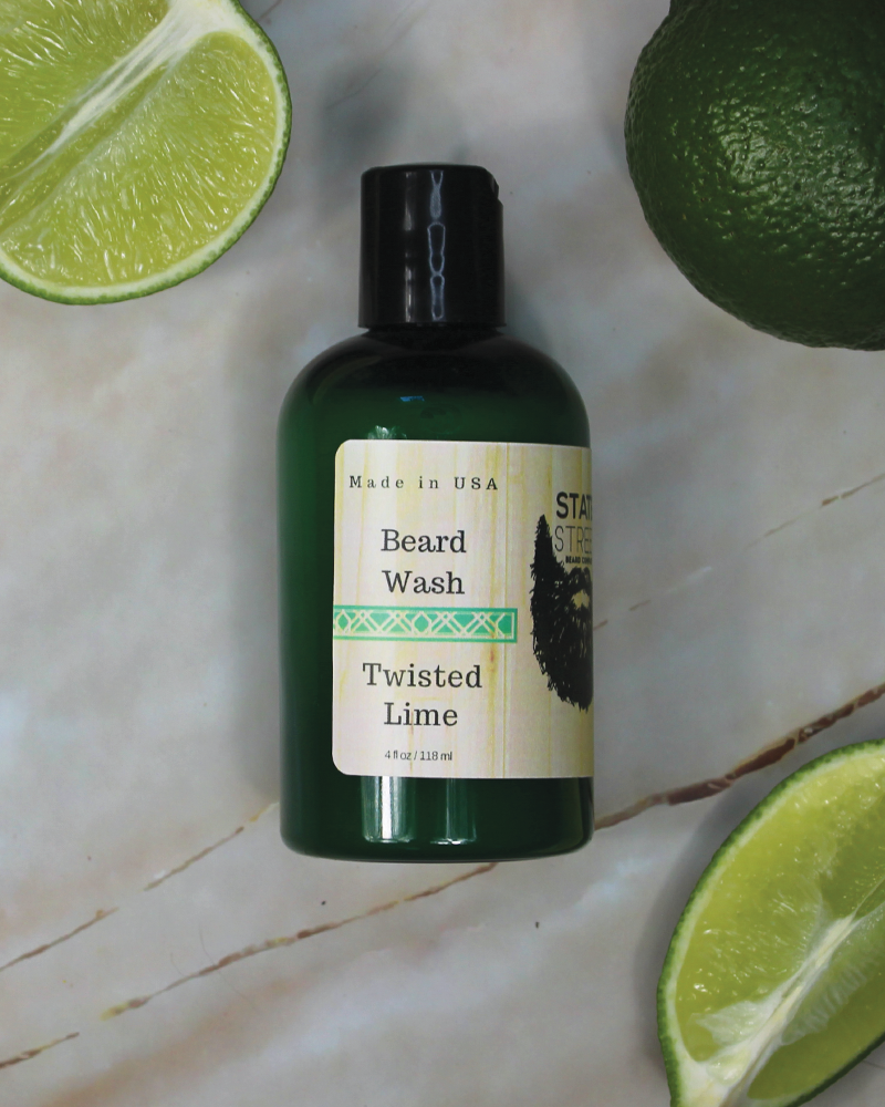 Twisted Lime Beard Wash